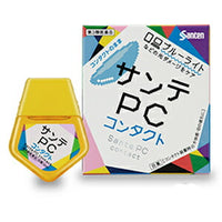 【第2類医薬品】【参天製薬】サンテＰＣコンタクト12ml　ブルーライ卜ソフトコンタクトレンズハードコンタクトレンズサンテPC