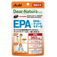 【アサヒフード】ディアナチュラスタイルEPA×DHA・ナットウキナーゼ　80粒（20日分）