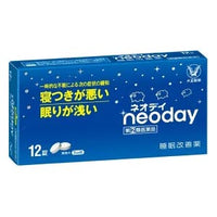 【第(2)類医薬品】<br>【大正製薬】睡眠改善薬　ネオデイ<BR>　（ネオディ）　１２錠　【錠剤】